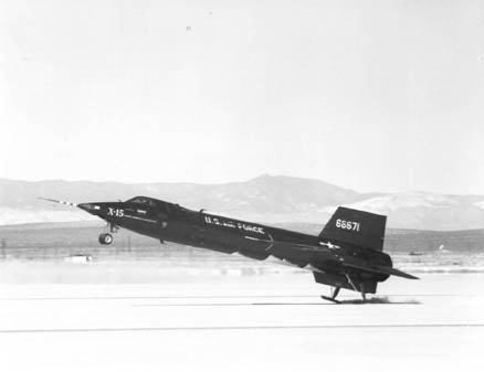 X-15 Landing at Edwards AFB