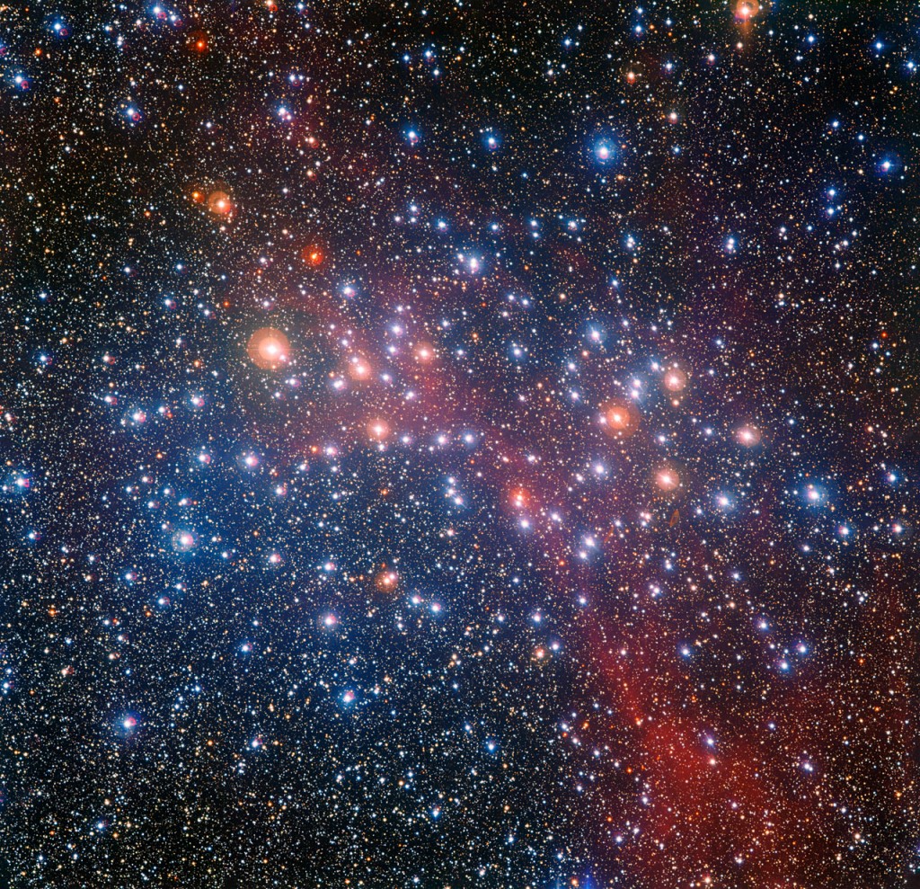 The colourful star cluster NGC 3532