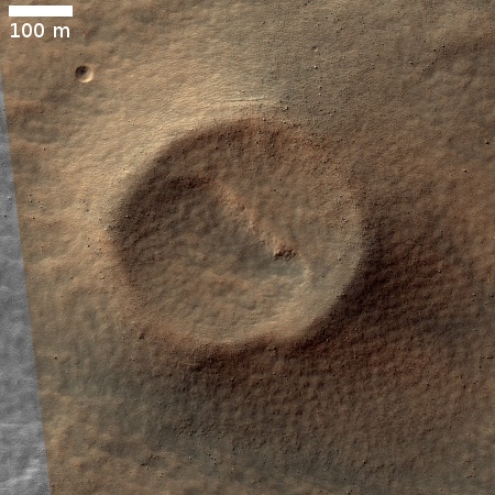Eridania crater