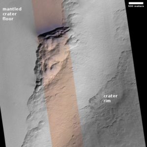 Scarp in Mantling Material