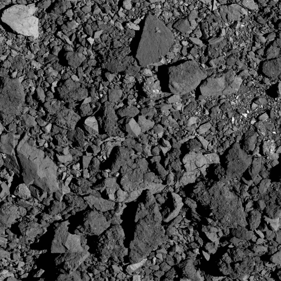 Bennu surface