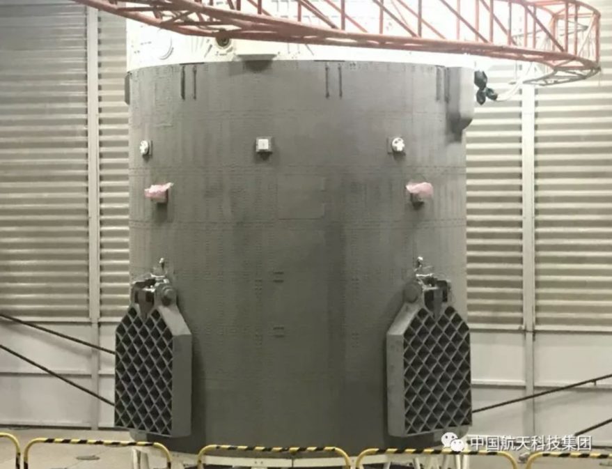 Grid Fins on Long March 2C.