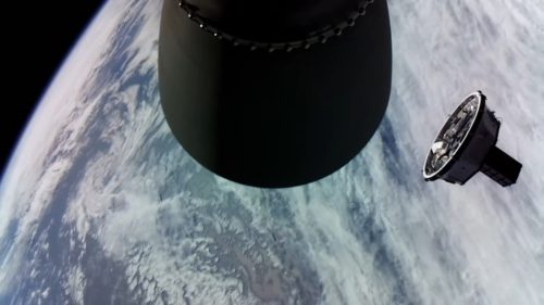 Kick Stage with Astro Digital CubeSat