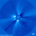 Coronal Mass Ejection on April 2,2001