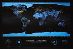 Earth at Night poster