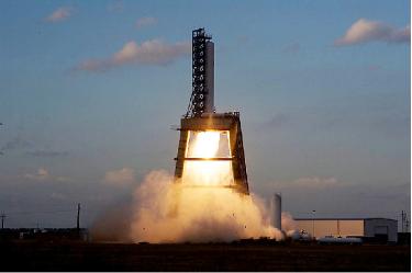 Falcon 9 engine test