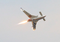 DKNY Bridenstine Rocket Racer in flight