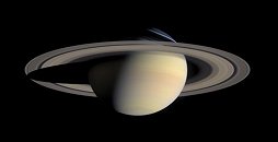 Cassini composite image of Saturn