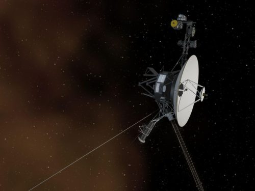 Voyager 1 Entering Interstellar Space (Artist Concept)